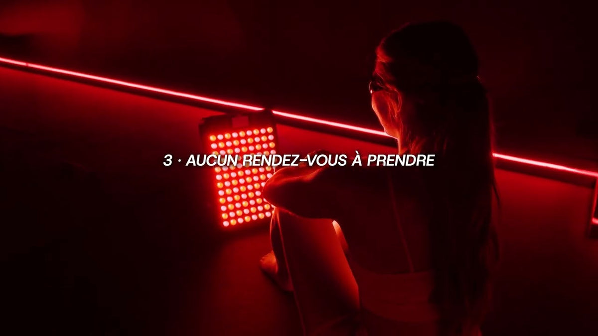Redlight Plus - 40 LED 200 W - luminothérapie zone ciblée - Jolt