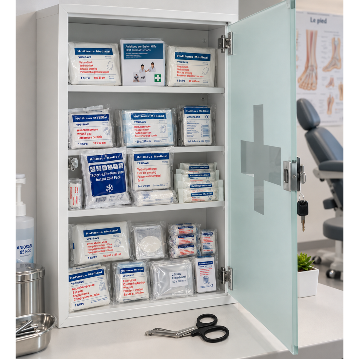 First Aid Cabinet Filling - Ruck
