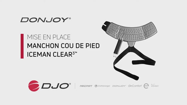 Charger la vidéo : Manchon Cou-de-pied pour IceMan® Clear3™ - appareil de cryothérapie - Donjoy®