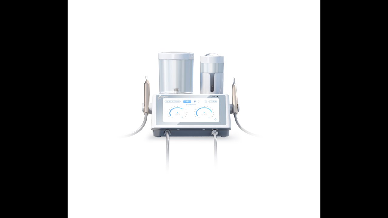 Load video: Détartreur/aérolisseur PT-A compatible  - Satelec® - WoodPecker